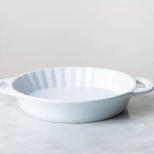 Staub 5" Ceramic Pie Dish- White